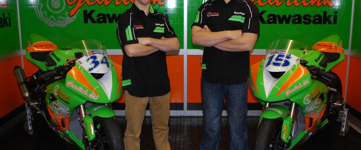 Chequered Flag For Gearlink Kawasaki